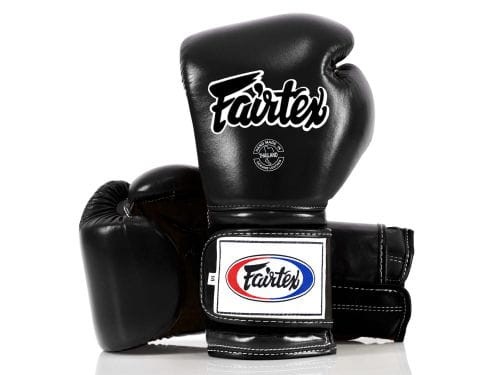 Fairtex Rękawice bokserskie BGV9 (black/black palm) "Mexican Style"