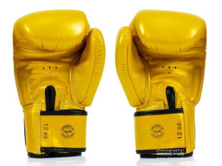 Fairtex Rękawice bokserskie BGV19 - gold
