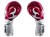 Top King Rękawice bokserskie TKBGWS "World Series" (white/red)