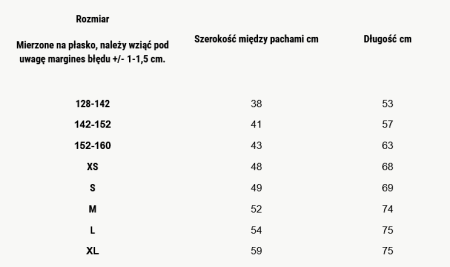 Tabela wymiarow koszulki bawelniane nadruk.png