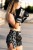 czarne spodenki treningowe do Muay Thai Daniken Camo Special