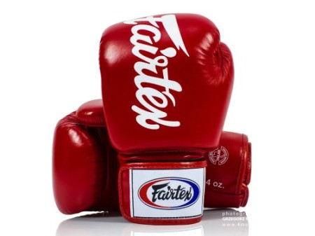 Fairtex Rękawice bokserskie BGV19 (red)