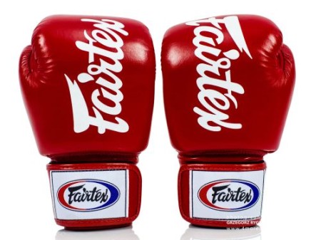 Fairtex Rękawice bokserskie BGV19 (red)