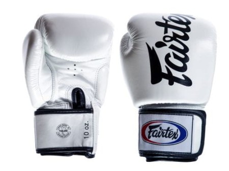 Fairtex Rękawice bokserskie BGV19 - white