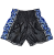 Daniken Spodenki treningowe Muay Thai/Kickboxing CAMO SPECIAL - TSS-41 niebieskie