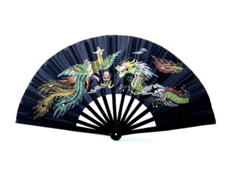 Wachlarz Kung Fu bambusowy