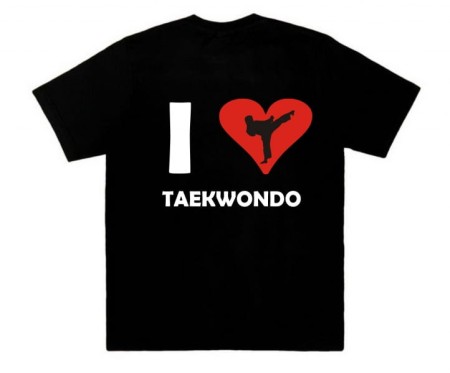 Koszulka - T-SHIRT - I LOVE TAEKWONDO - TCL-TKD