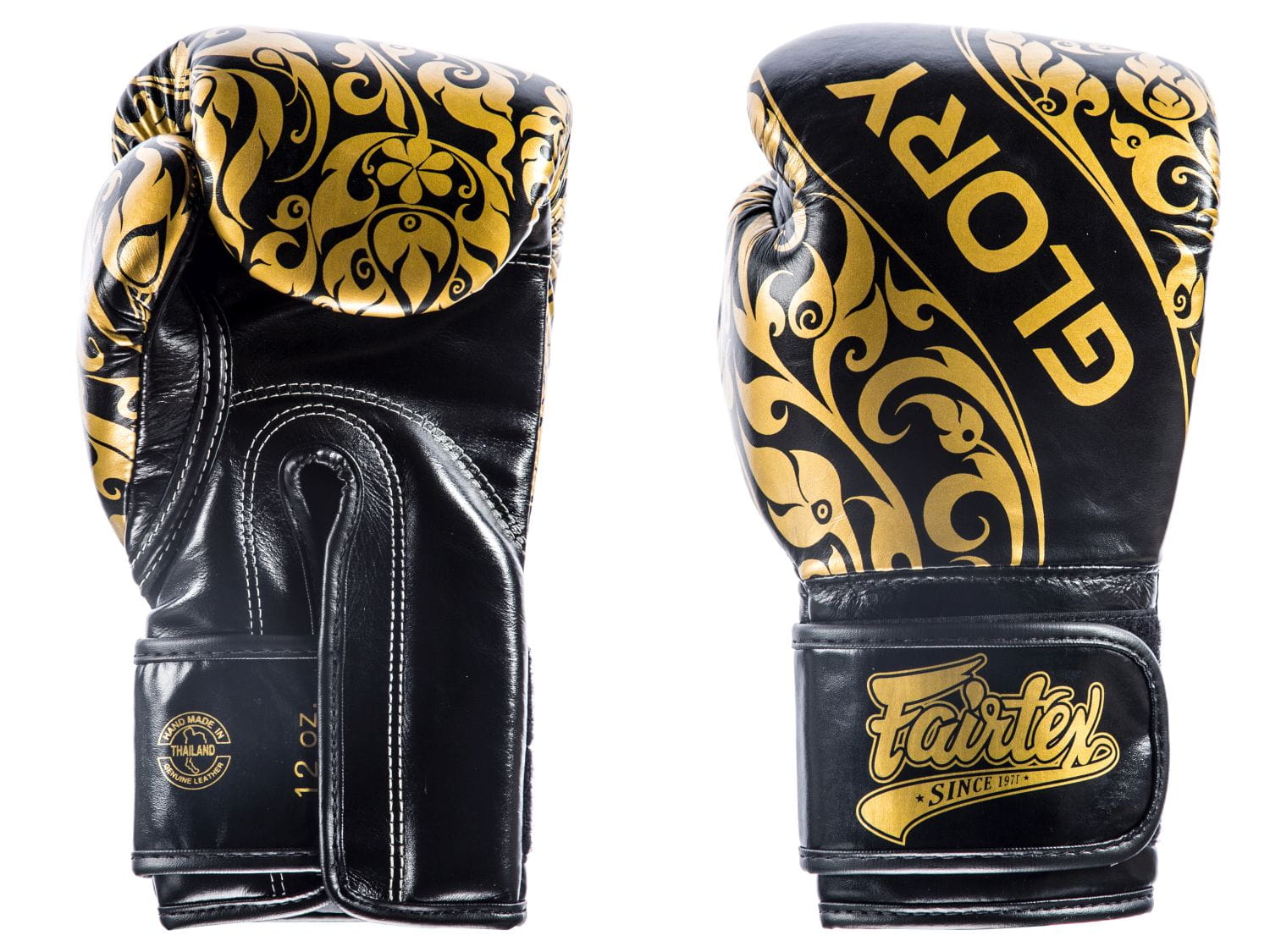Fairtex Rękawice bokserskie BGVG2 "GLORY" (black)