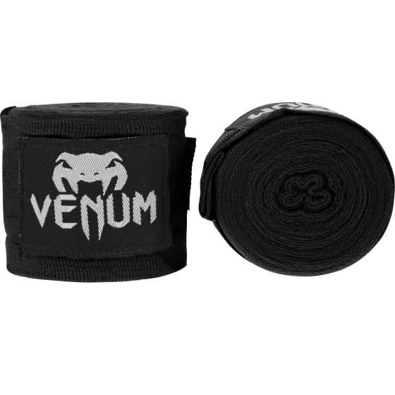Venum Bandaże bokserskie 4,5 m - 04756-001 czarno/białe