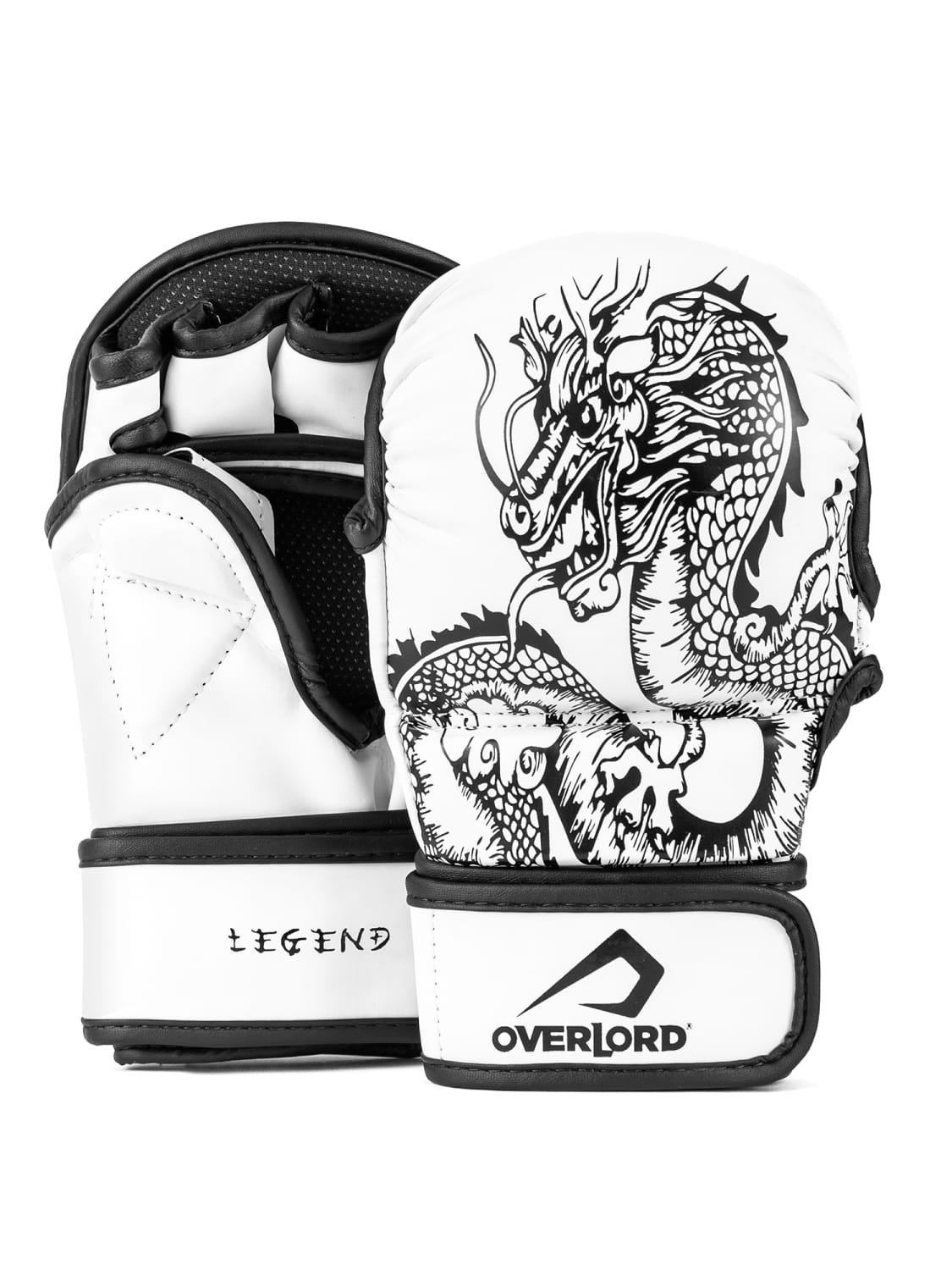 Overlord Rękawice MMA Legend  - Kolor: biały