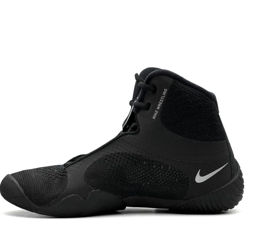 Nike buty zapaśnicze TAWA - czarno/srebrne