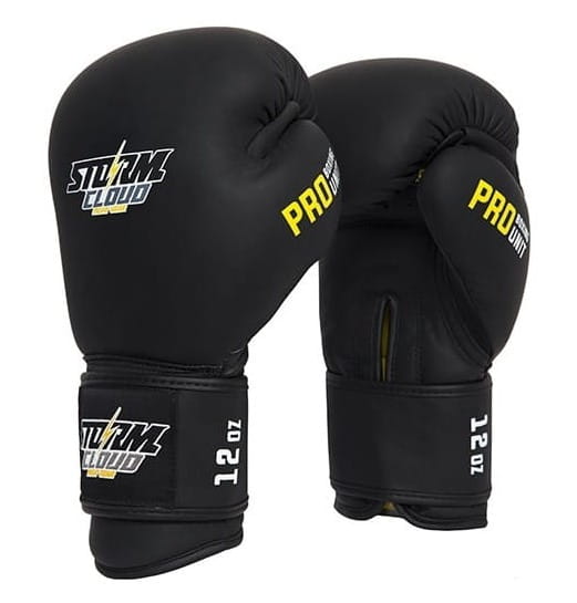 StormCloud Rękawice bokserskie Boxing Pro Czarne