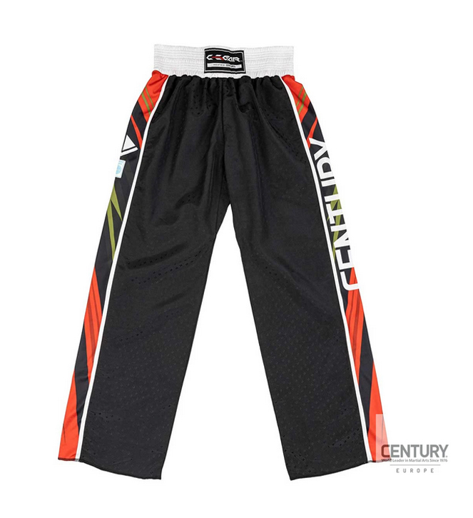 Century Spodnie do kickboxingu C-GEAR Integrity 2.0 WAKO - czarno/czerwone