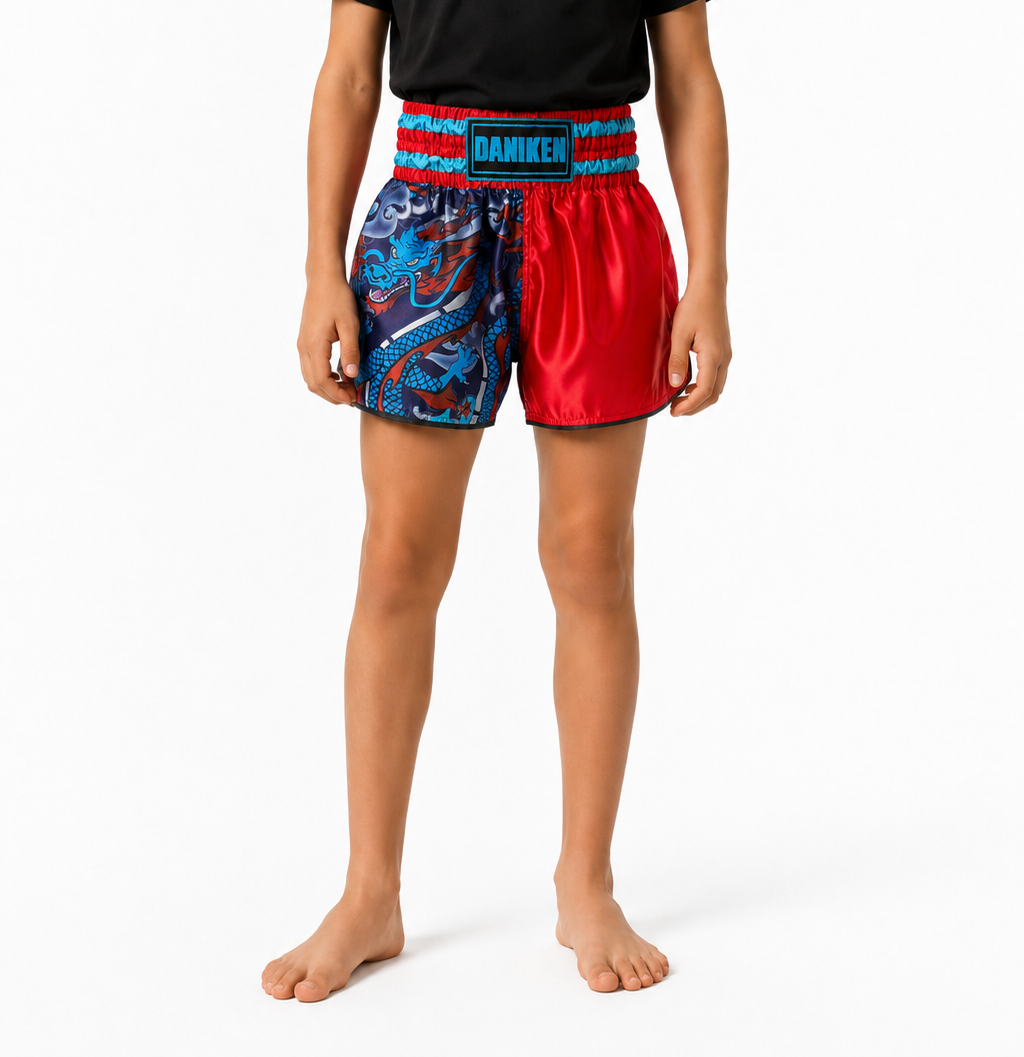 Daniken Spodenki treningowe/muay thai - PRIME DRAGON WARRIOR v2 - dla dzieci