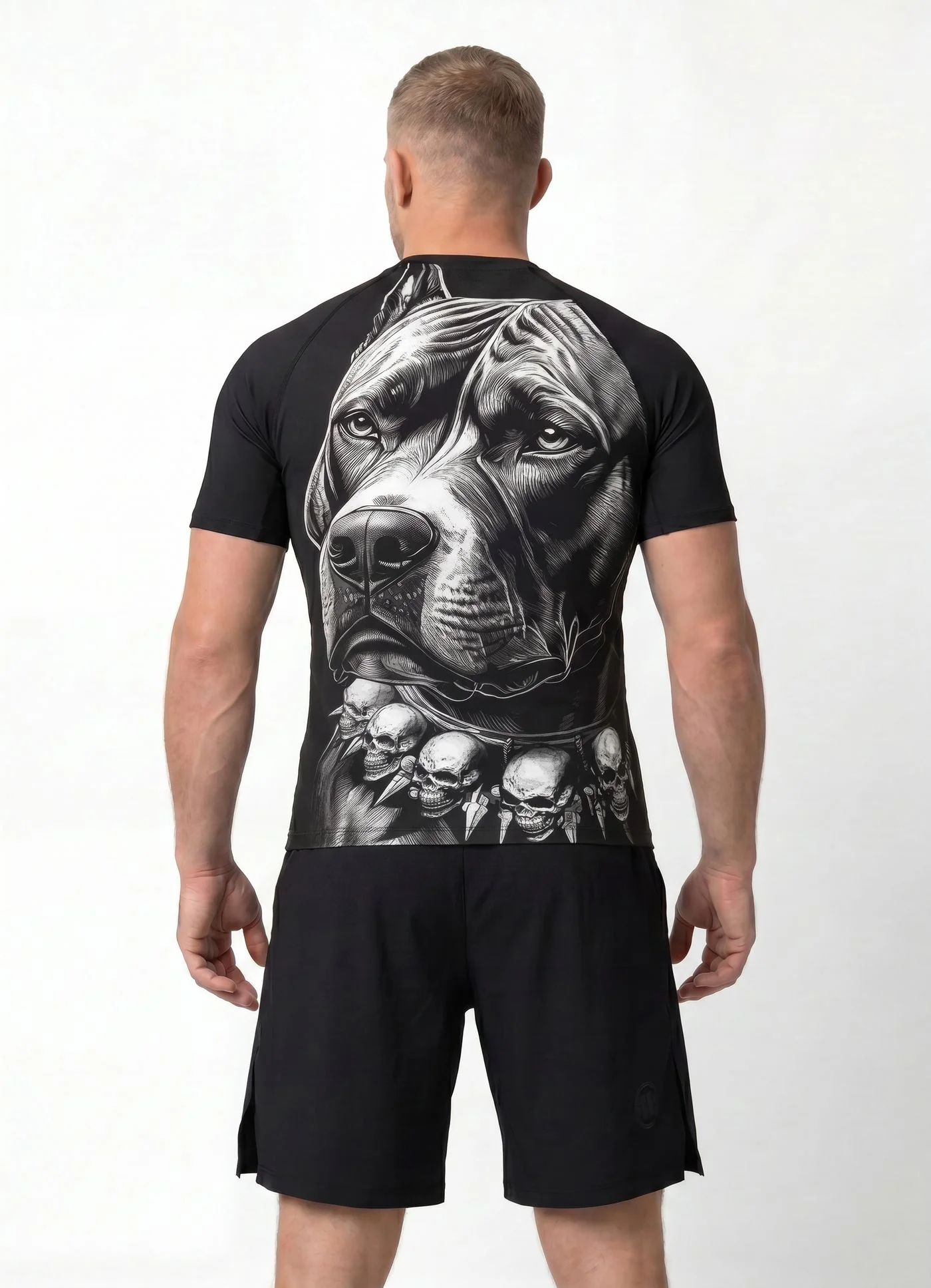Pitbull Rashguard BLACKY - czarny