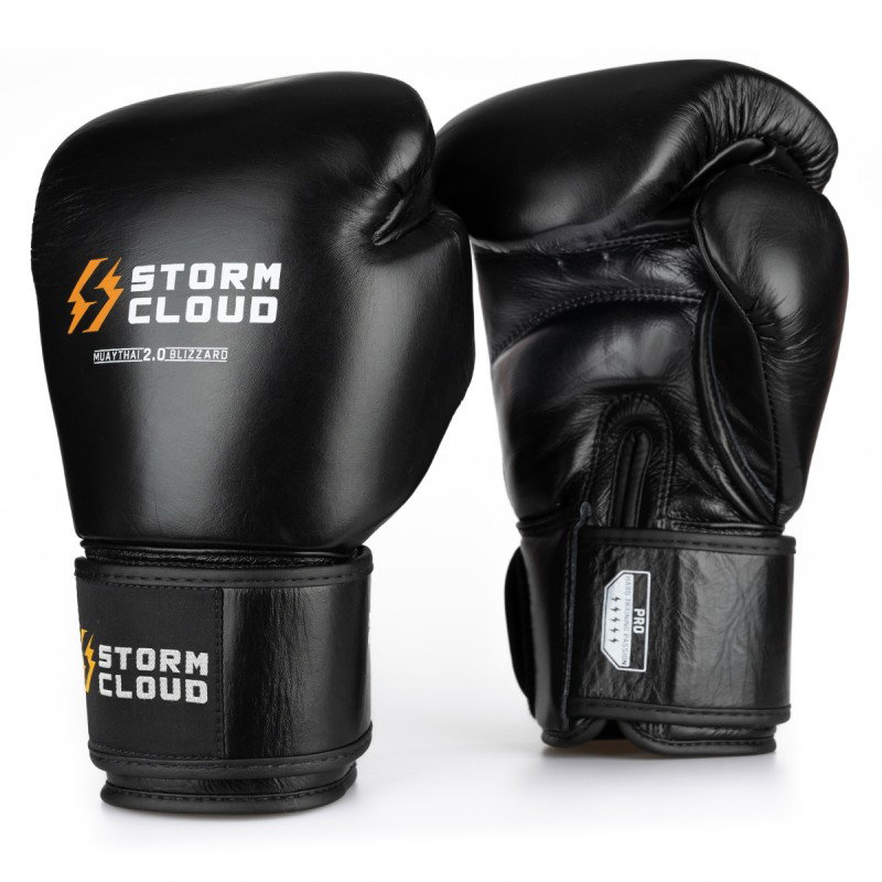 StormCloud Rękawice Muay Thai Blizzard 2.0 - czarne