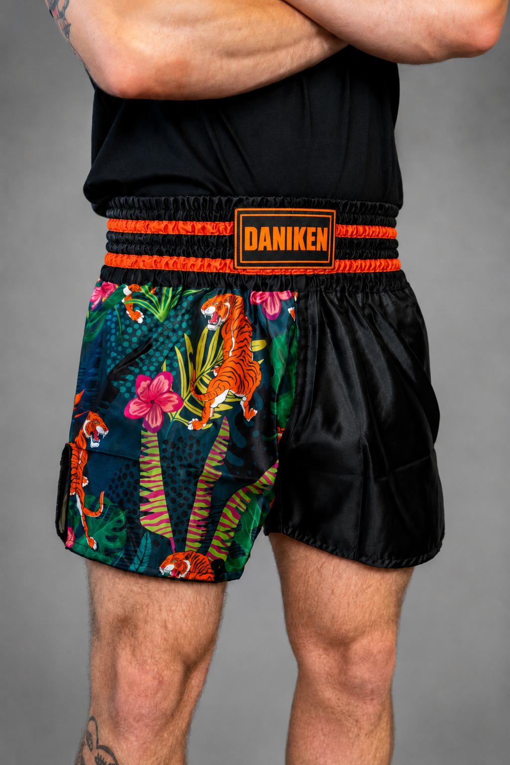 Daniken Spodenki treningowe Muay Thai/Kickboxing Prime Tiger Jungle