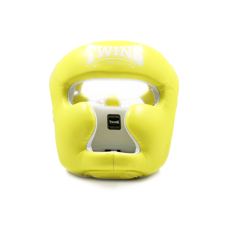 Twins Special Kask bokserski / sparingowy HGL3P - lemon