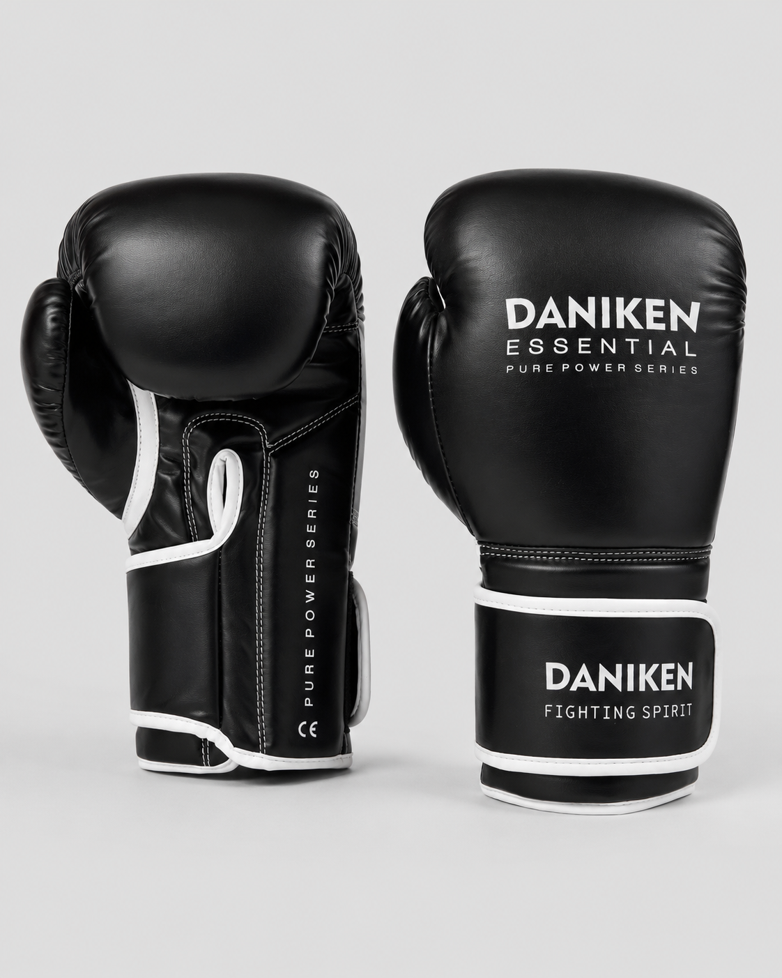 Daniken Rękawice bokserskie Essential - czarno/białe