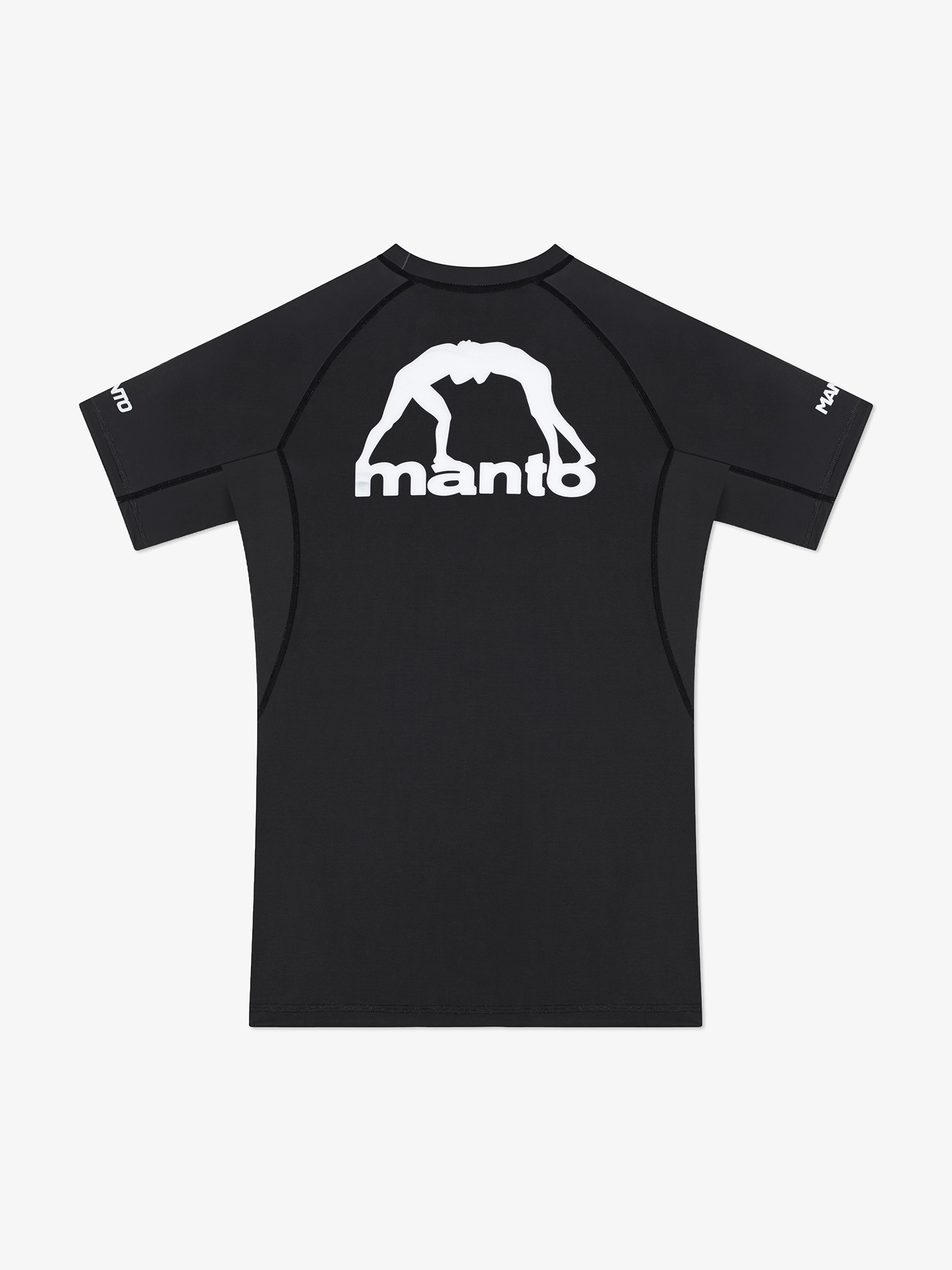 MANTO rashguard LOGO DUAL czarny