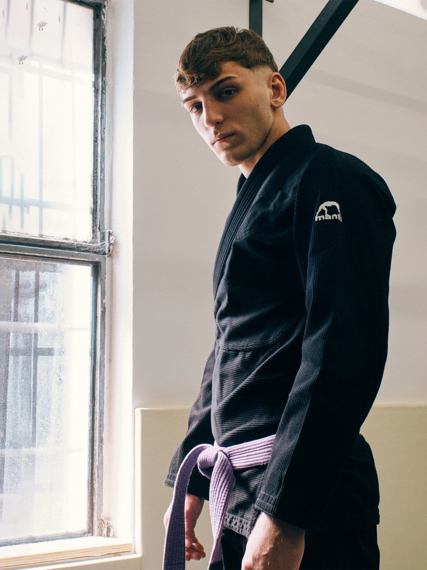 MANTO "BASE 3.0" BJJ GI czarno - białe