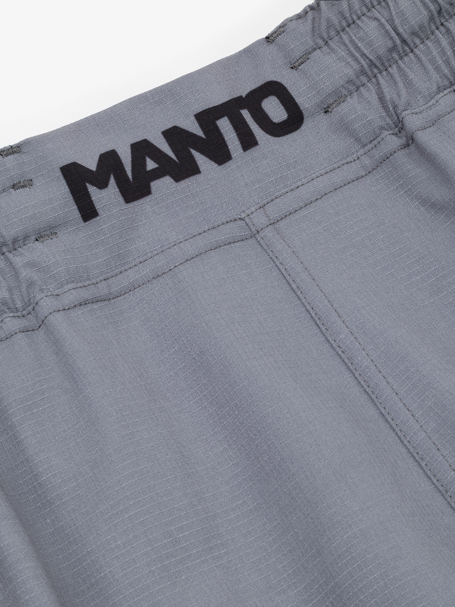 MANTO spodenki LOGO DUAL szare
