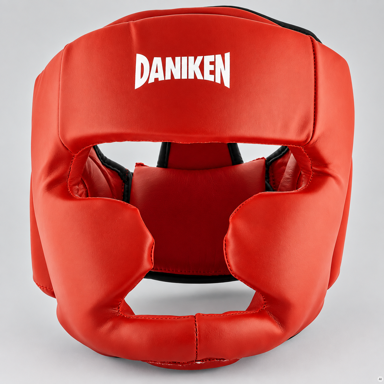 Daniken Ochraniacz głowy/ kask SPARRING-PRO PU - czerwony