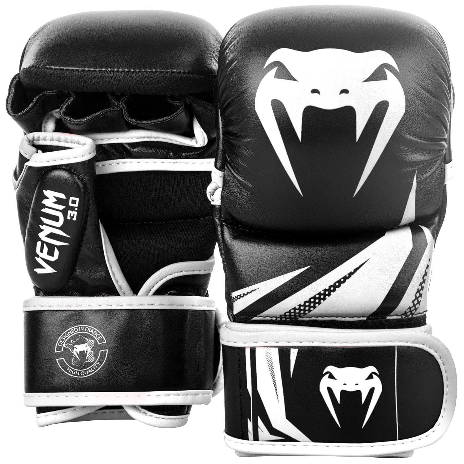 Venum Rękawice MMA sparingowe Challenger 3.0 - czarno/białe