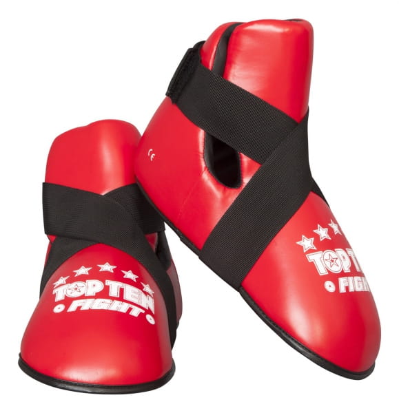 Ochraniacz stopy TOP TEN FIGHT czerwony - 3068-4/R