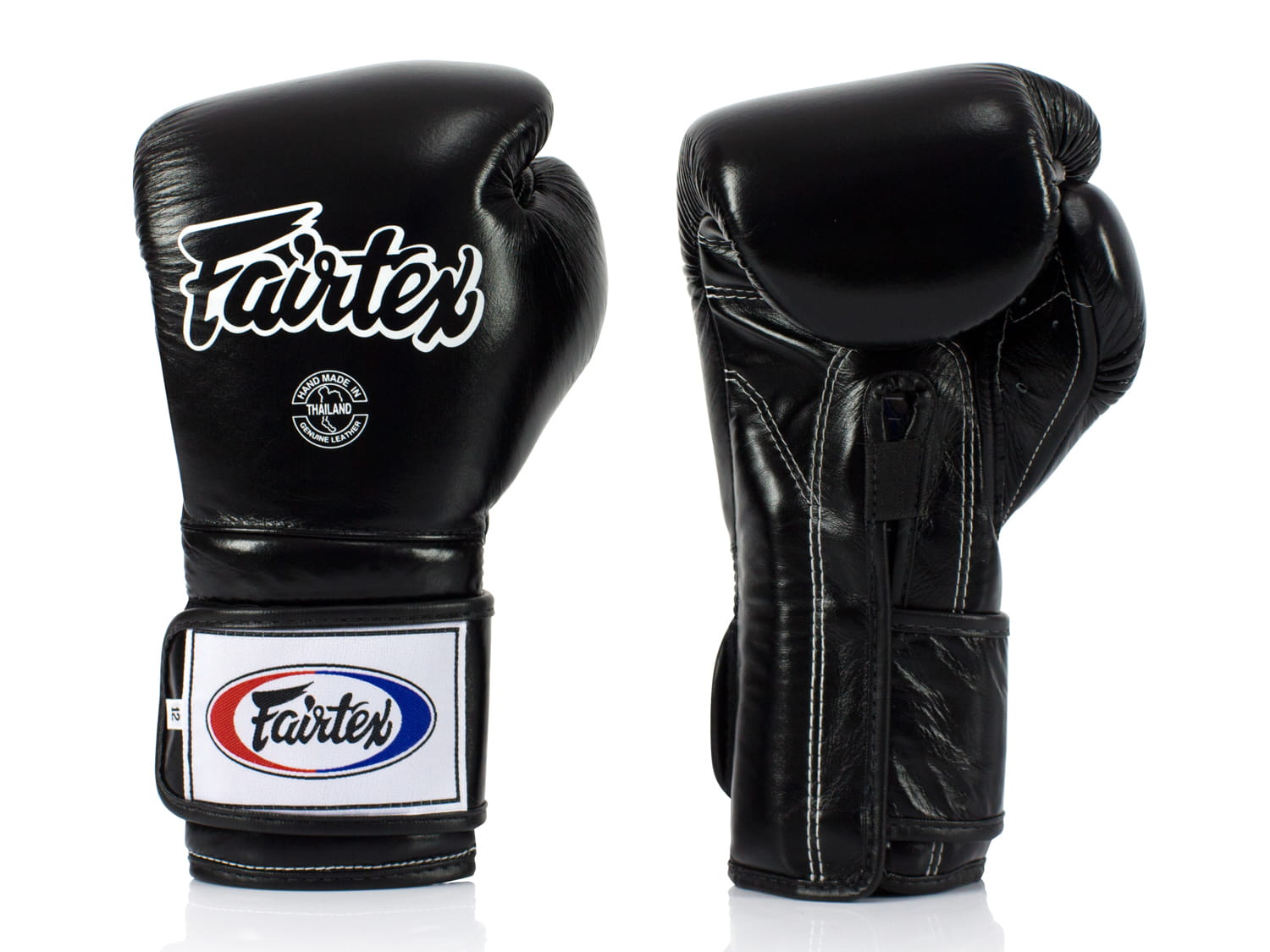Fairtex Rękawice bokserskie BGV9 (black/black palm) "Mexican Style"