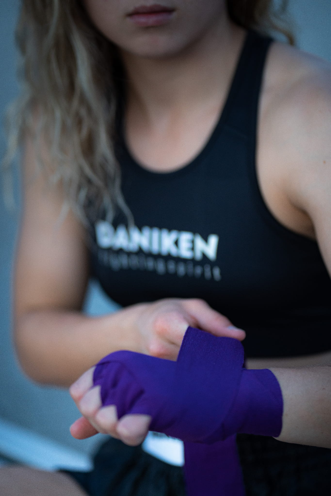 Daniken Bandaże bokserskie CLASSIC-PRO 3,5 m - niebieskie